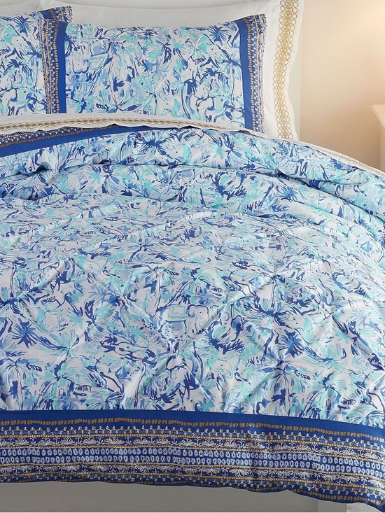 Pottery Barn Teen/Lilly Pulitzer Other - Pottery Barn Teen Lilly Pulitzer Elephant Appeal Queen/Full Duvet Cover